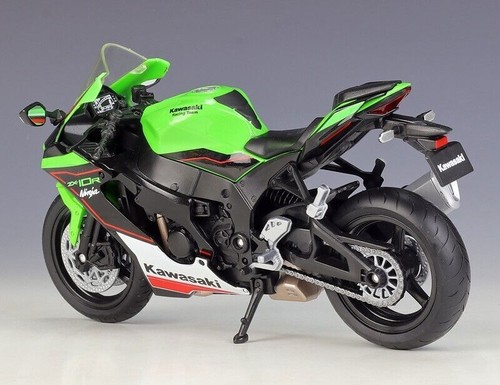 ☆Toy☆様 Welly 1:12 2021 Kawasaki Ninja ZX 10R Motorcycle Bike Model