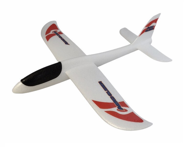 Aero Glider - Avion - Pilote 3 Tlg. Kit En PolystyrÃ¨Ne Envergure 48cm