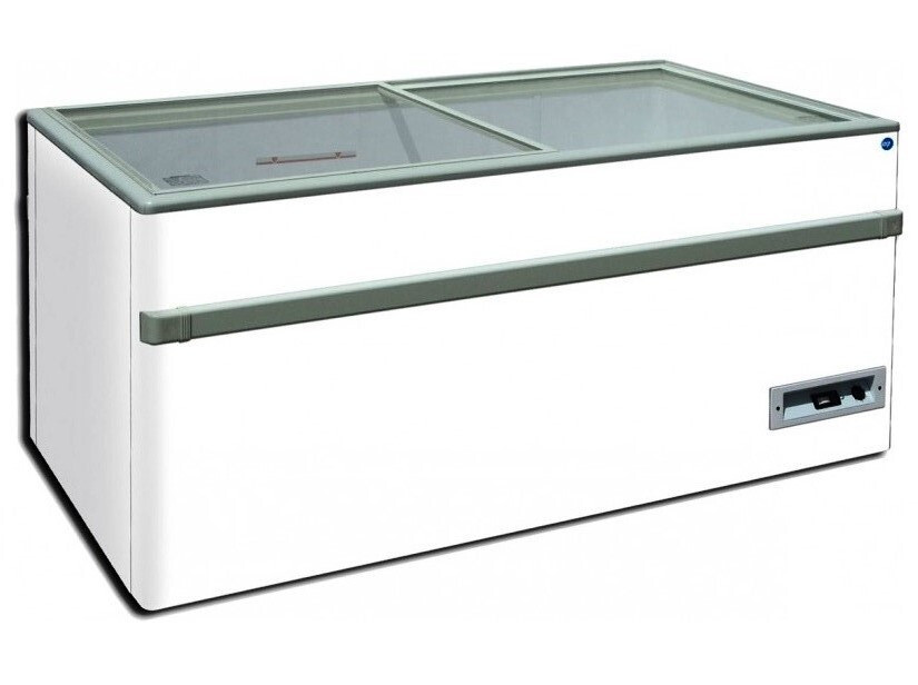 Larp 1.5 Meter wide Glass sliding door Commercial Chest Freezer for Shops in Yardley, West