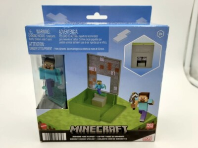 Mattel Minecraft Diamond Mine Playset with 2 inch Figure - Brand New