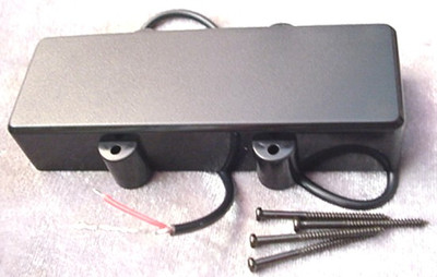 DOUBLE COVERED PICKUP FOR 5 STRING BASS GUITAR - BLACK