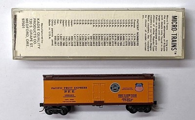 MTL Micro-Trains 47060 Pacific Fruit Express PFE 18920  40 foot refrigerator car