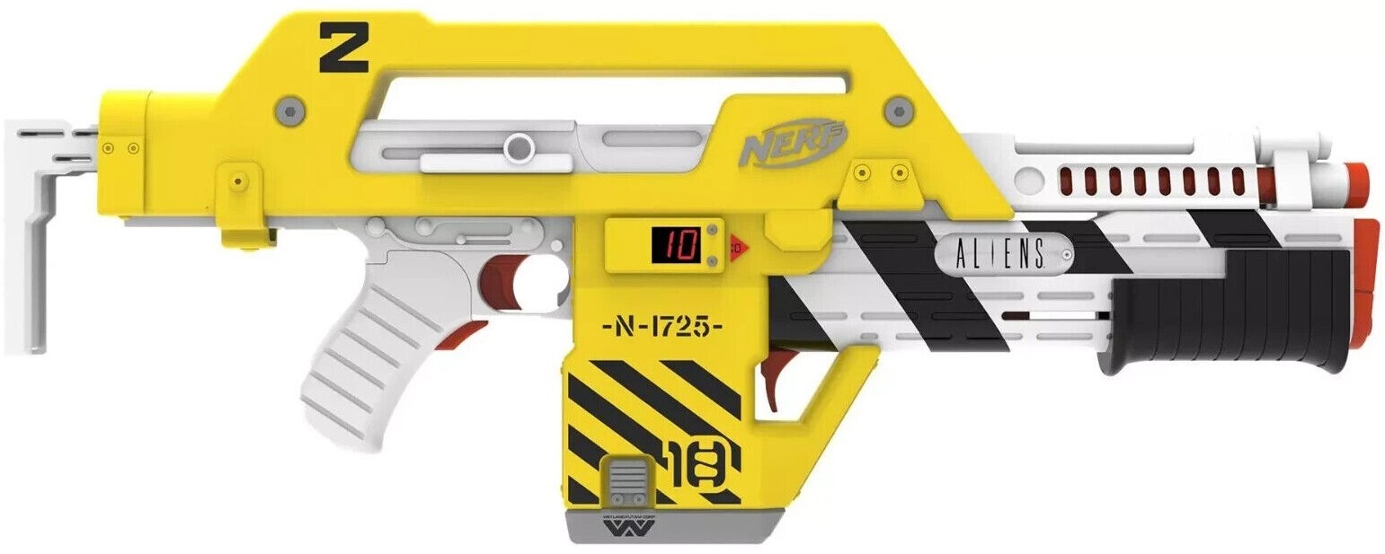 NERF Aliens LMTD Aliens M41A Pulse Rifle Blaster NEW NERF Aliens LMTD Aliens M41A Pulse Rifle Blaster NEW