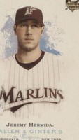 2006 Topps Allen & Ginter's - Jeremy Hermida #82