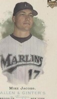 2006 Topps Allen & Ginter's - Mike Jacobs #36
