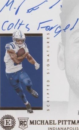 2020 Panini Encased Michael Pittman Jr. #SCS-MP