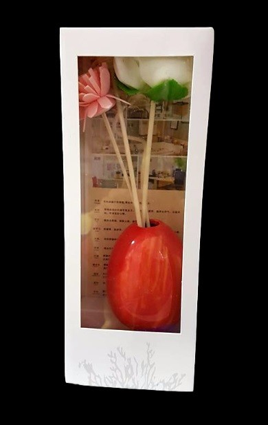 Diffusore Profumo Aroma Con Bastoncini Ceramica Deodorante Ambiente 100ml dfh