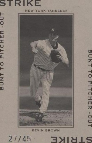 2005 Donruss Throwback Threads - Kevin Brown #PG-6