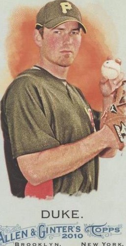 2010 Topps Allen & Ginter's - Zach Duke #97
