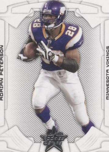 2008 Leaf Rookies & Stars Adrian Peterson #55