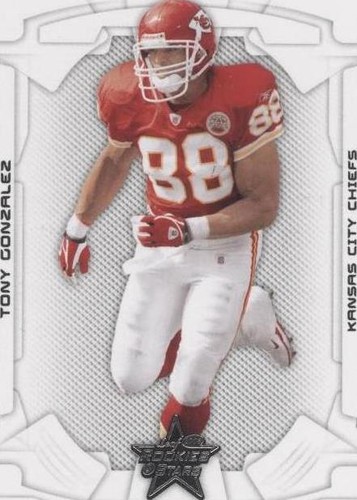2008 Leaf Rookies & Stars Tony Gonzalez #50