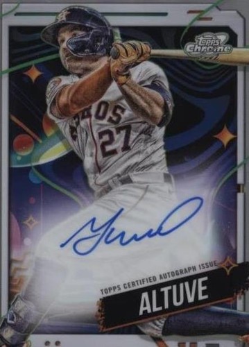 2024 Topps Cosmic Chrome - Jose Altuve #CCA-JA