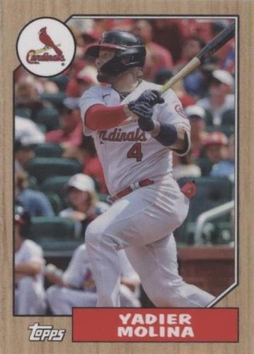 2022 Topps Mini - Yadier Molina #78B-25