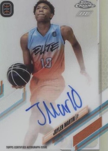 2021-22 Topps Chrome OTE Overtime Elite - Jaylen Martin #CA-JM1