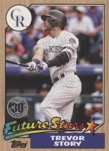 2017 Topps Mini - Trevor Story #87-51