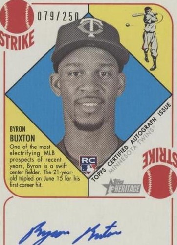 2015 Topps Heritage '51 - Byron Buxton #H51A-BB