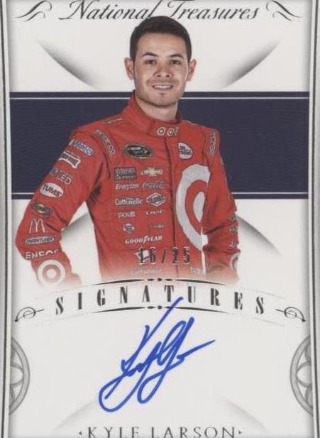 2016 Panini National Treasures - Kyle Larson #S-KL