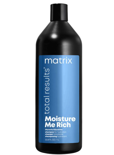 Matrix Total Results Moisture Me Rich Shampoo 33.8oz Liter