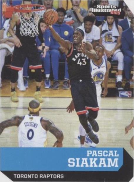 2019 Sports Illustrated for Kids Series 5 - Pascal Siakam #869