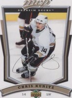 2007-08 Upper Deck MVP - Chris Kunitz #107