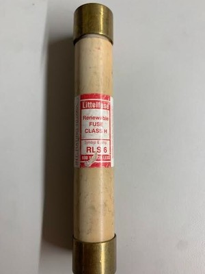 Pack of 1  RLS-6 6A 600V Fuses RLS6