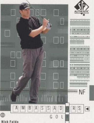 2002 SP Authentic - Nick Faldo #71SPA