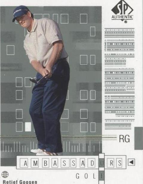 2002 SP Authentic - Retief Goosen #68SPA