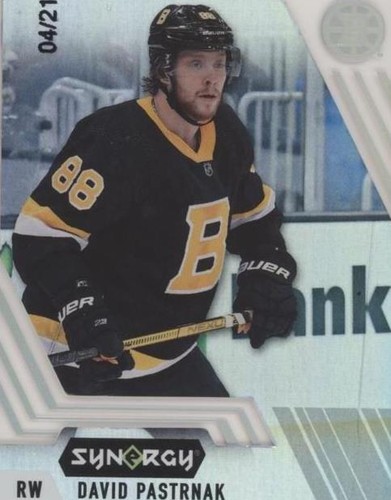 2020-21 Upper Deck Synergy - David Pastrnak #4