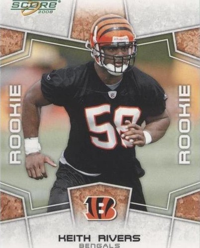 2008 Score Keith Rivers #339