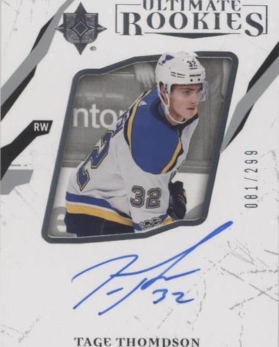 2017-18 Ultimate Collection - Tage Thompson #81