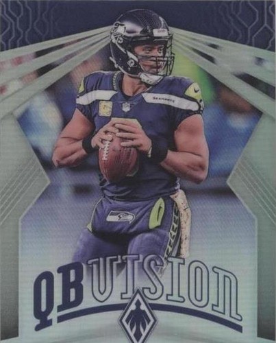 ラッセル・ウイルソン直筆サイン入り超大型写真…Russell Wilson… Russell Wilson Contours 2024 Panini Phoenix Football #CON