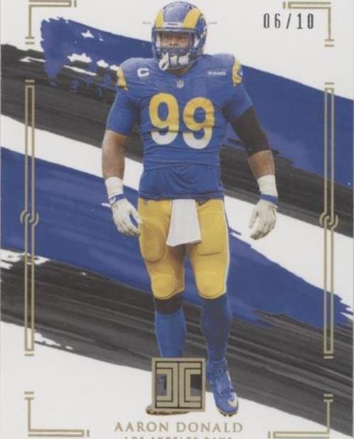 2021 Panini Impeccable Aaron Donald #57