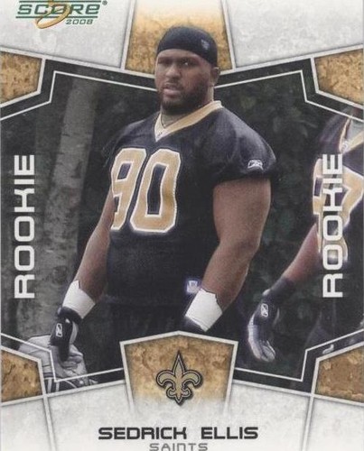 2008 Score Sedrick Ellis #337