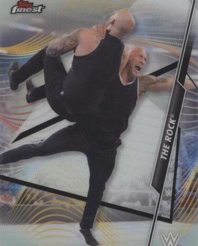 2020 Topps Finest WWE - The Rock #118