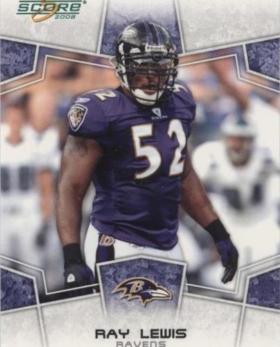 2008 Score Ray Lewis #27