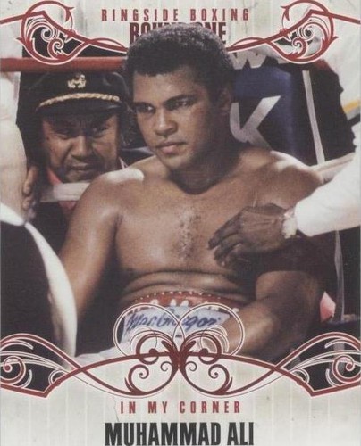 アミーボカード 1991 AW Sports Boxing Muhammad Ali AUTHENTIC AUTOGRAPH - PSA