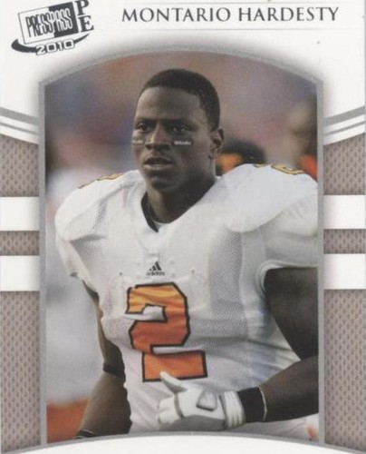 2010 Press Pass Portrait Edition Montario Hardesty #23