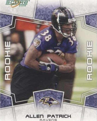 2008 Score Allen Patrick #429