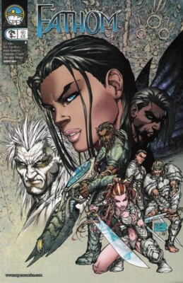 Fathom #2 (2005 Aspen Comics) Michael Turner Variant Cover A ~ Combine Shipping