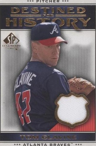 2009 SP Legendary Cuts - Tom Glavine #DHM-TG
