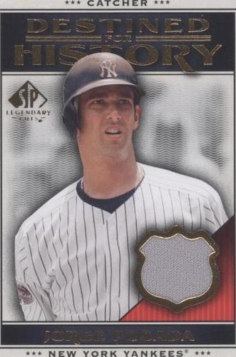 2009 SP Legendary Cuts - Jorge Posada #DHM-JP