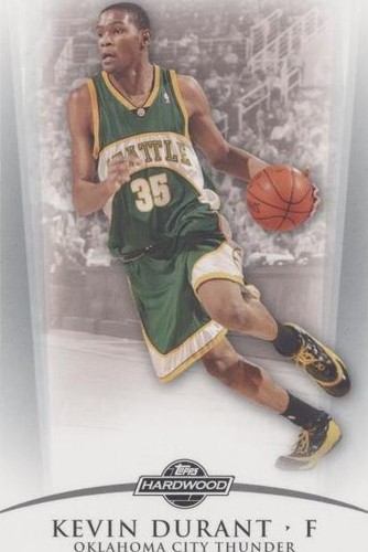 2008-09 Topps Hardwood - Kevin Durant #17