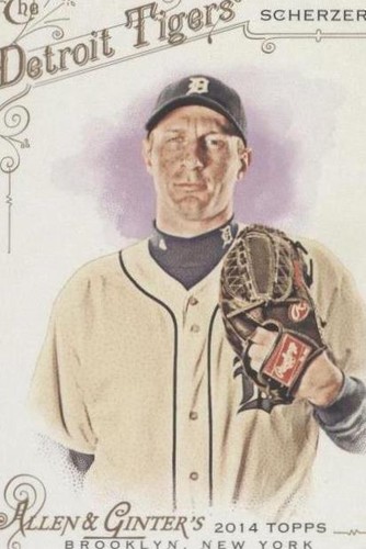 2014 Topps Allen & Ginter's - Max Scherzer #146