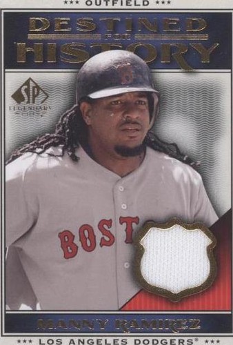 2009 SP Legendary Cuts - Manny Ramirez #DHM-RA