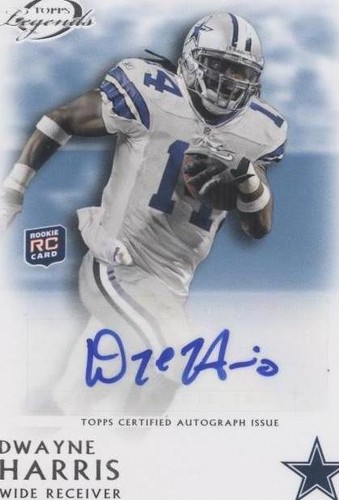 2011 Topps Gridiron Legends Dwayne Harris #RA-DH