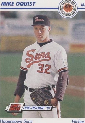 1991 Line Drive Pre-Rookie - Mike Oquist #241
