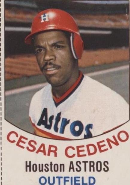Hostess All-Star Team 1977 - César Cedeno #58