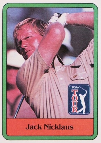 Jack Nicklaus Trading Cards
