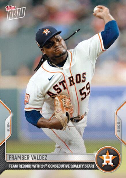 2022 Topps Now - Framber Valdez #774