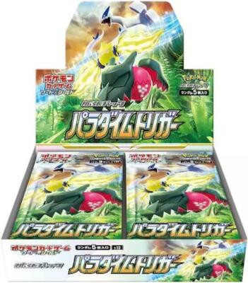 Японский S12 Booster Box Pokemon TCG Paradigm Trigger для запуска парадигмы